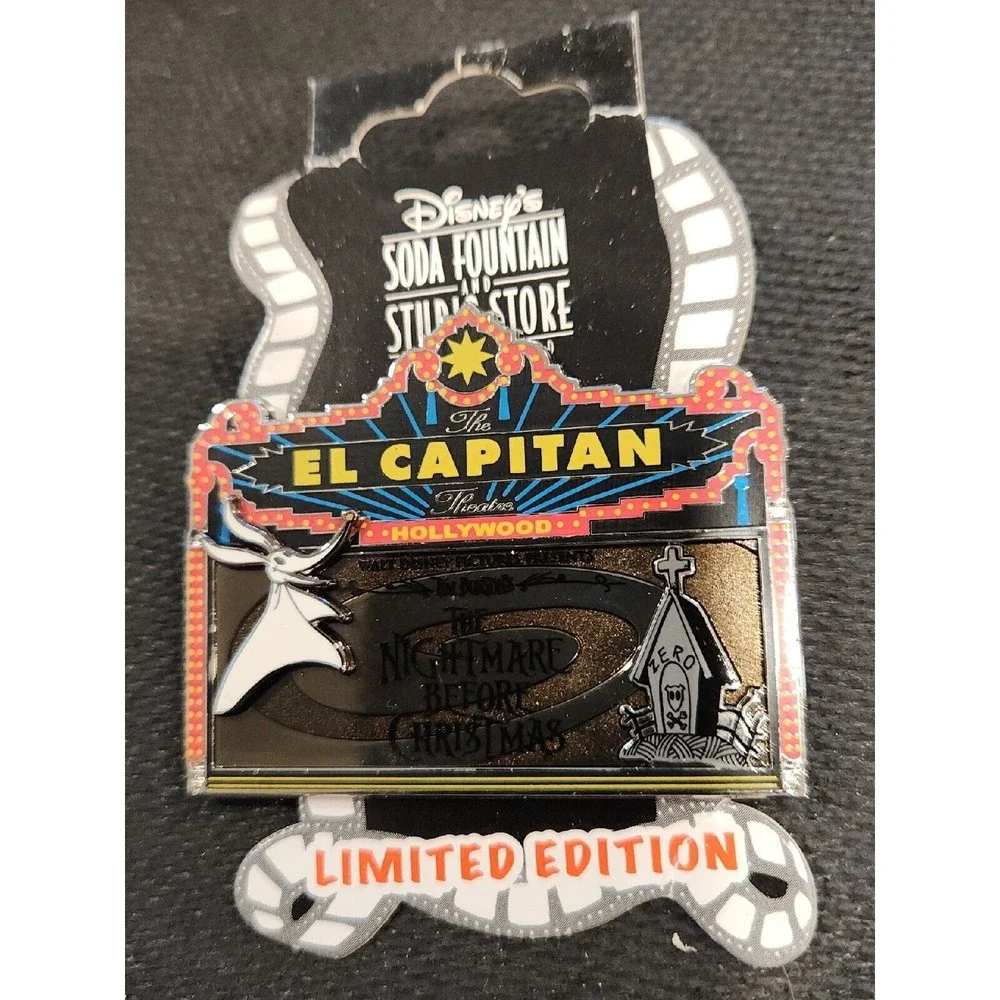 Disney Nightmare Before Christmas Marquee NBC Dog Zero LE 500 HTF DSF Pin 92220 - Picture 2 of 8